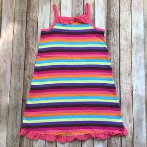 Hanna Andersson Retro Striped Tank Dress